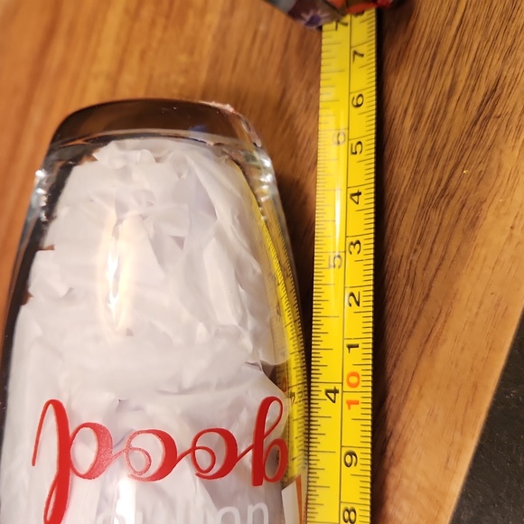 Santa I've Been Good 6 in tall Slim Glass - Picture 11 of 11